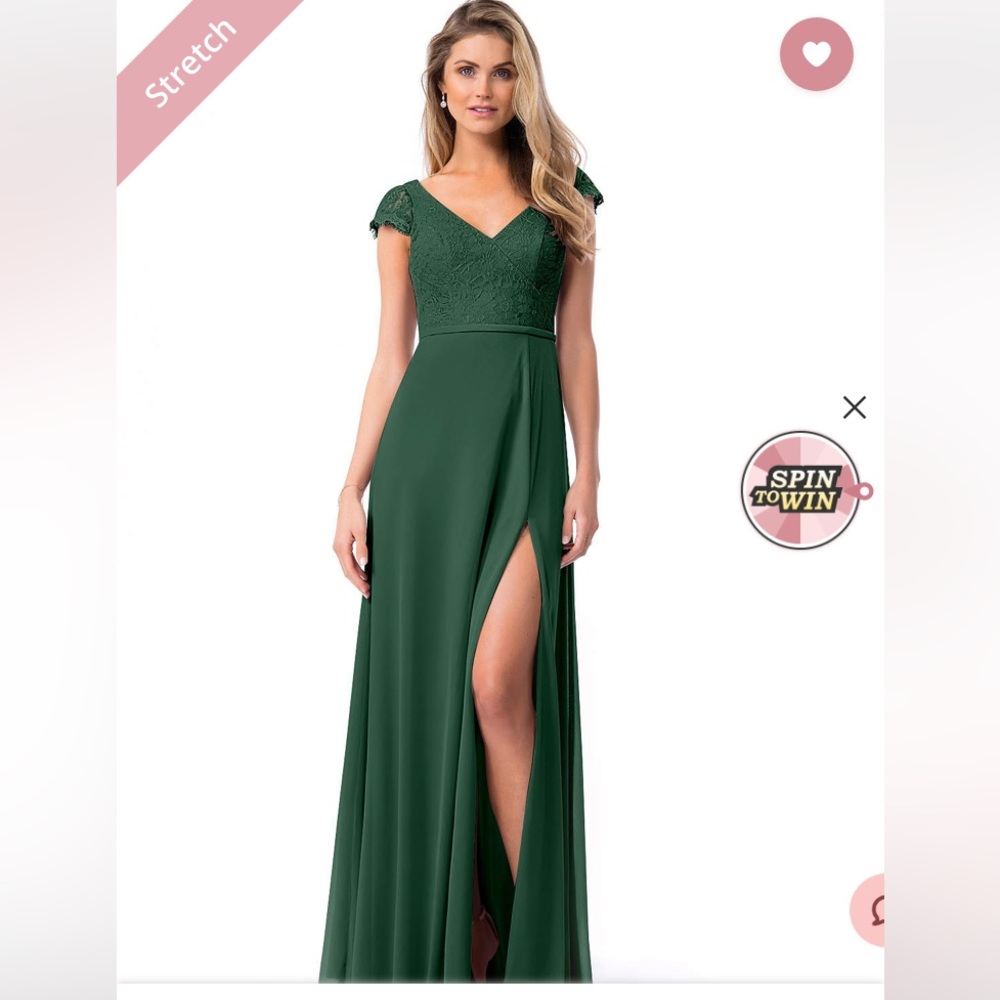 Dark Green Azazie dress